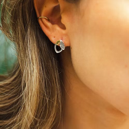 Crown of Laurel Small Earrings
