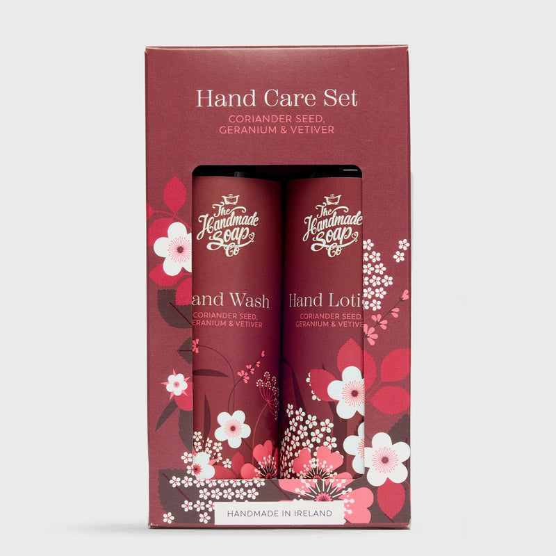 Hand Wash & Lotion Set - Coriander Seed, Geranium & Vetiver -  Duo Set