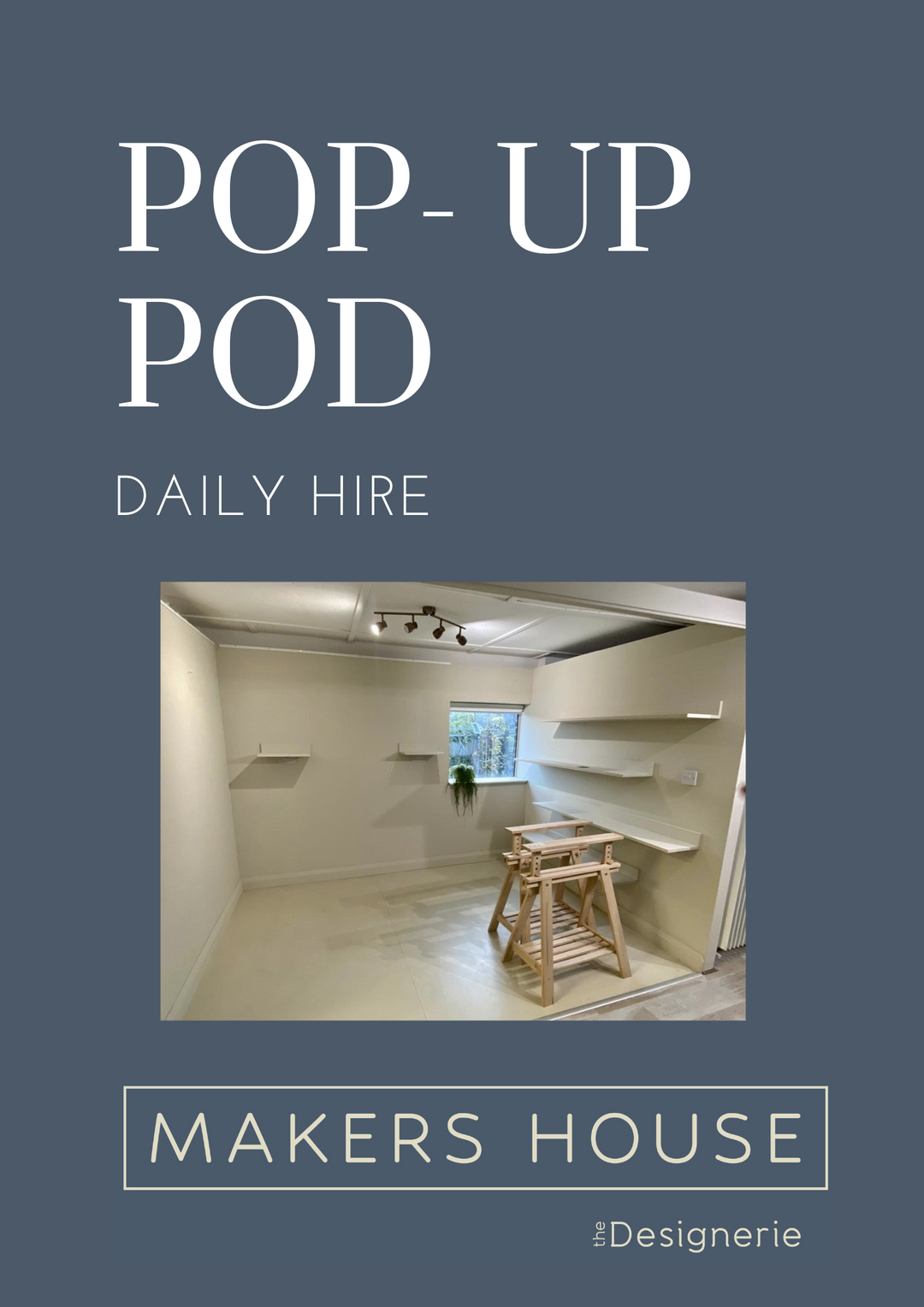 Pop Up Pod - Daily Pod Hire