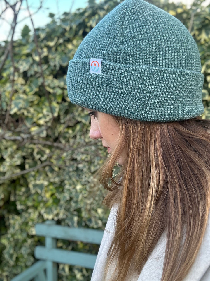 Garron Beanie Teal Green