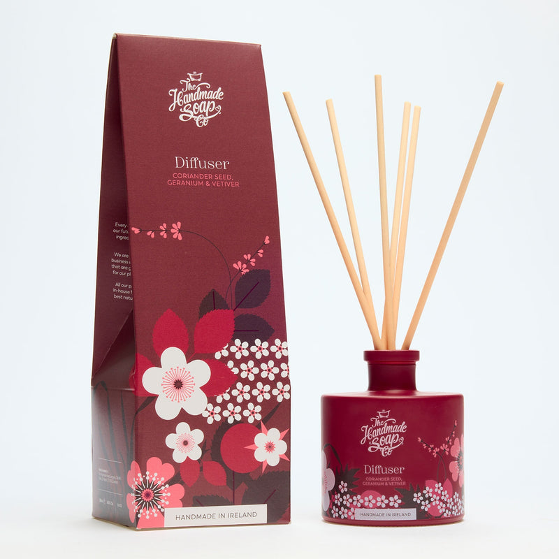 Reed Fragrance Diffuser - Coriander Seed, Geranium & Vetiver 250ml