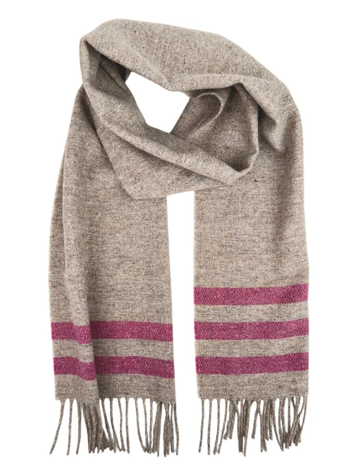 Merino Forever Pebble Stripe Scarf