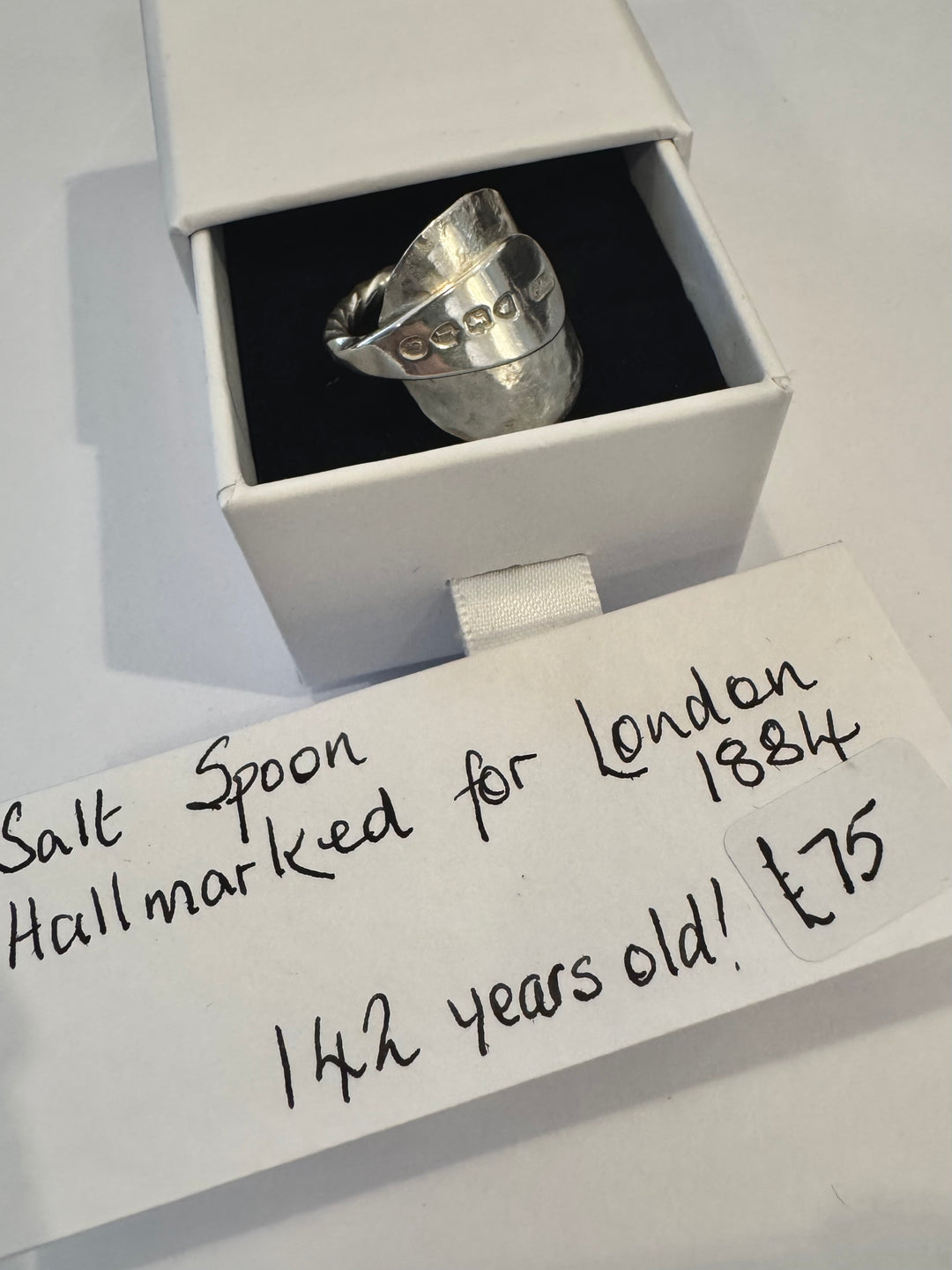 SALT SPOON 1884 RING