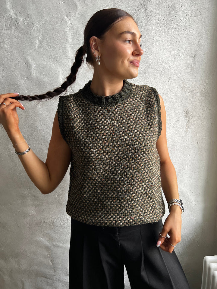 Tweed Tank in Fern