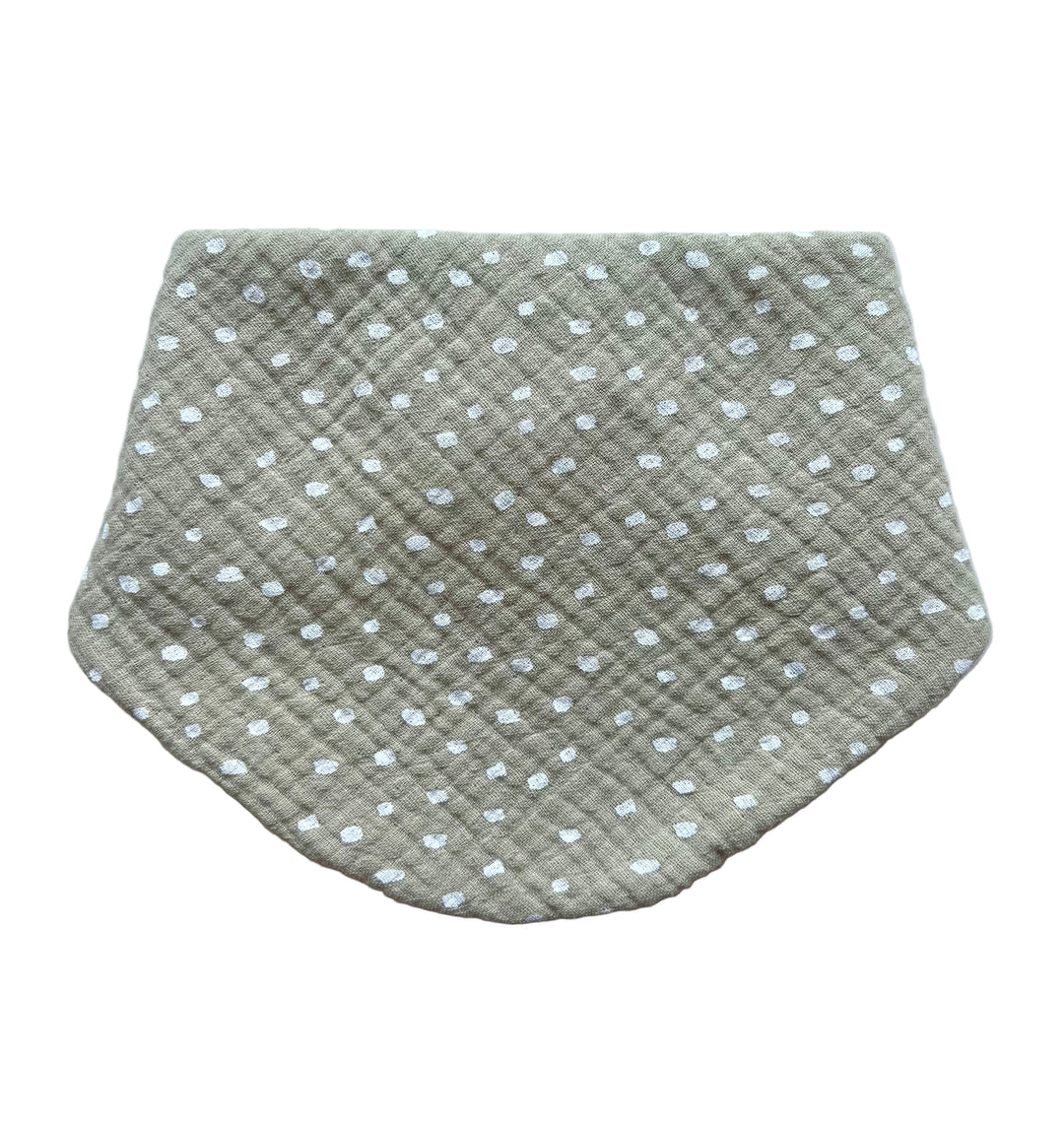Grey Painted Spot Bib