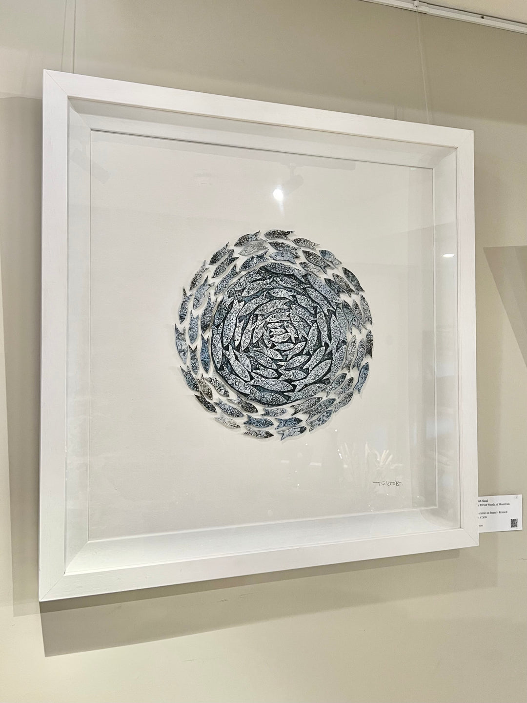 Large Fish Shoal - Framed