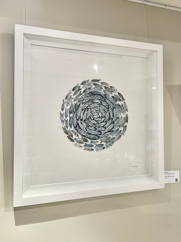 Large Fish Shoal - Framed