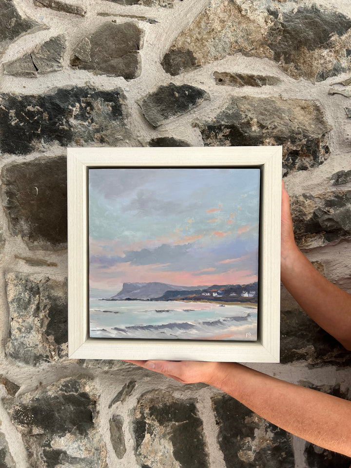 'Morning Skies over Fairhead' Original Oil Painting