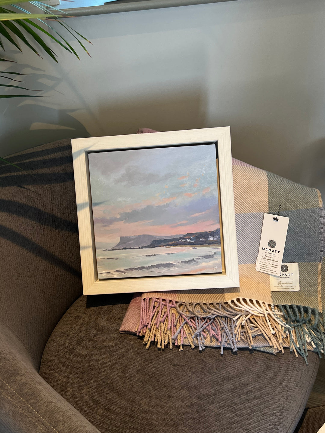 'Morning Skies over Fairhead' Original Oil Painting