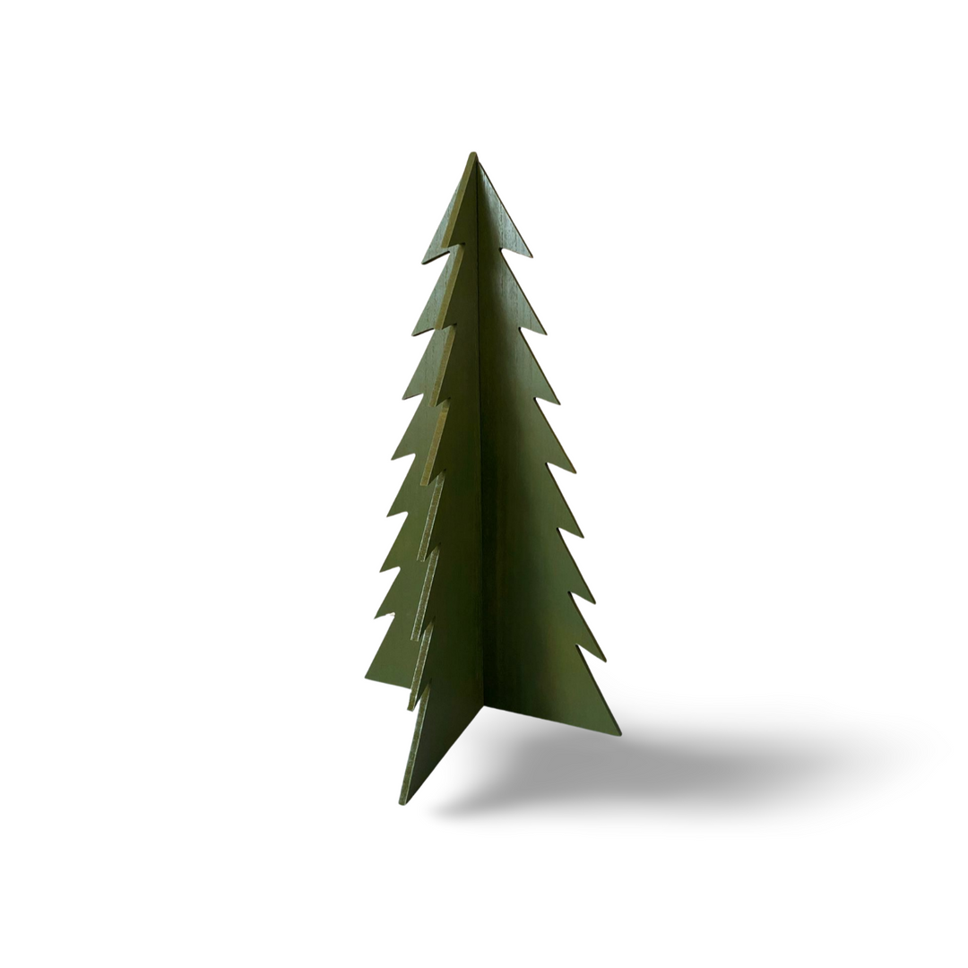 Standing Christmas Tree - Green (Small)