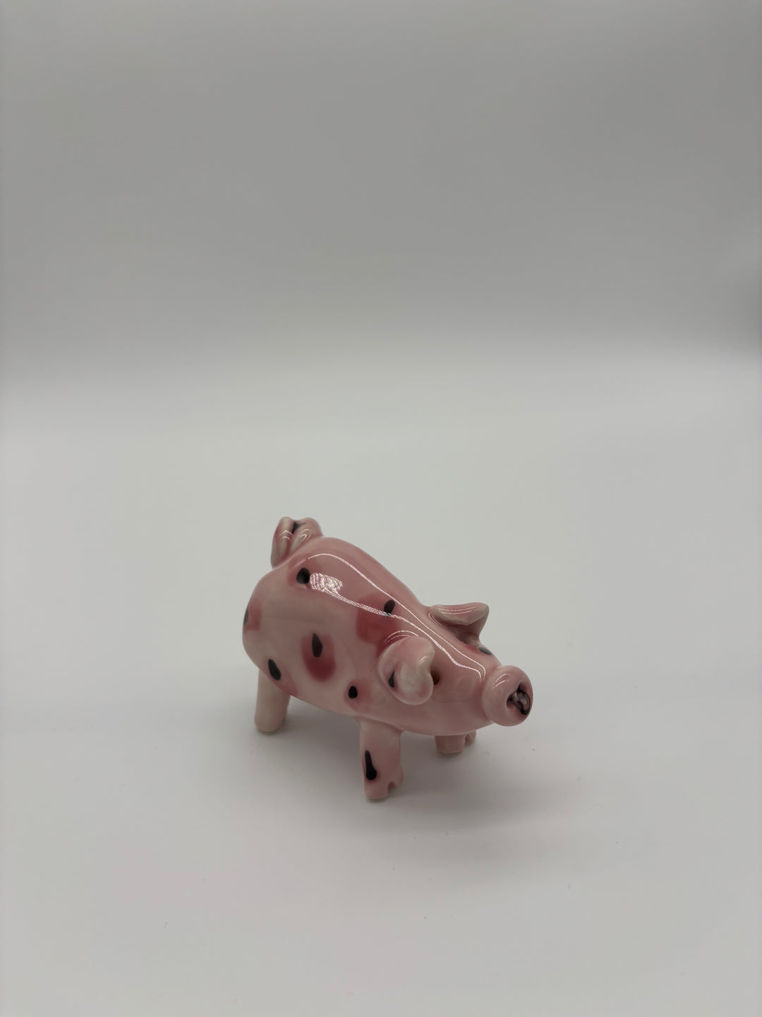 Small Ceramic Pink Pig