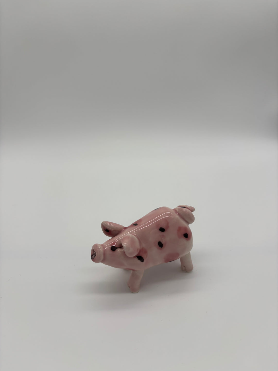 Small Ceramic Pink Pig