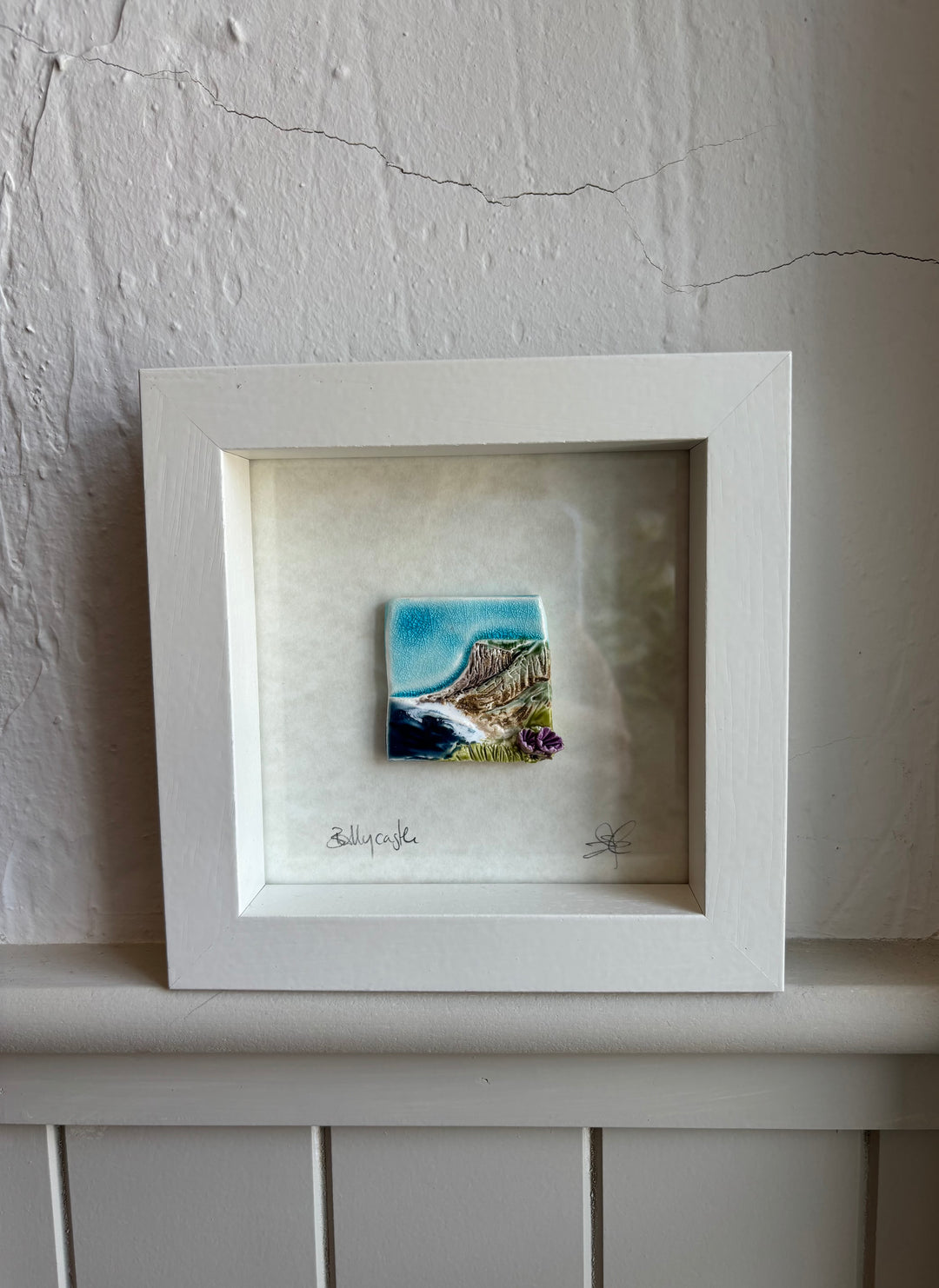 Ballycastle Mini Framed Ceramic Piece