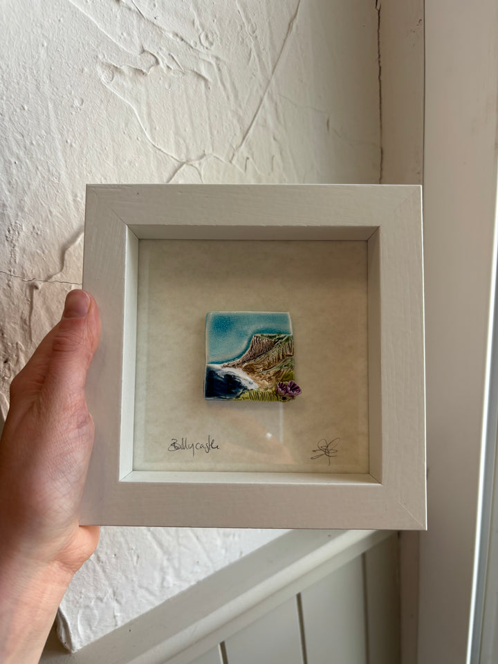 Ballycastle Mini Framed Ceramic Piece