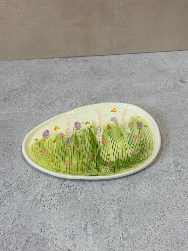 Floral Pattern Dish