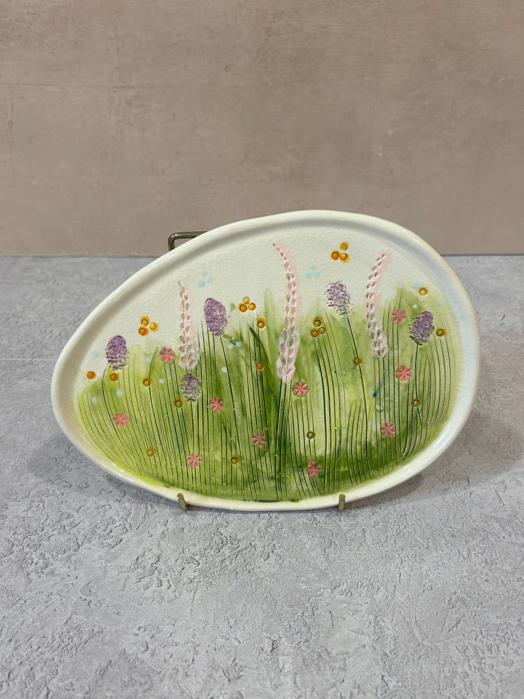 Floral Pattern Dish