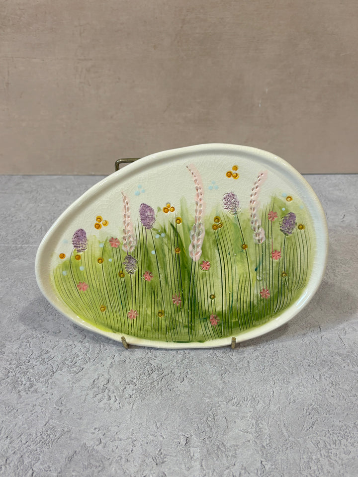 Floral Pattern Dish