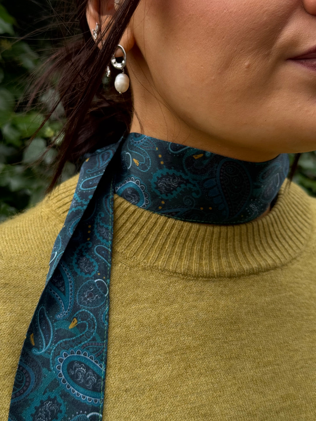 Children Of Lir Green Paisley