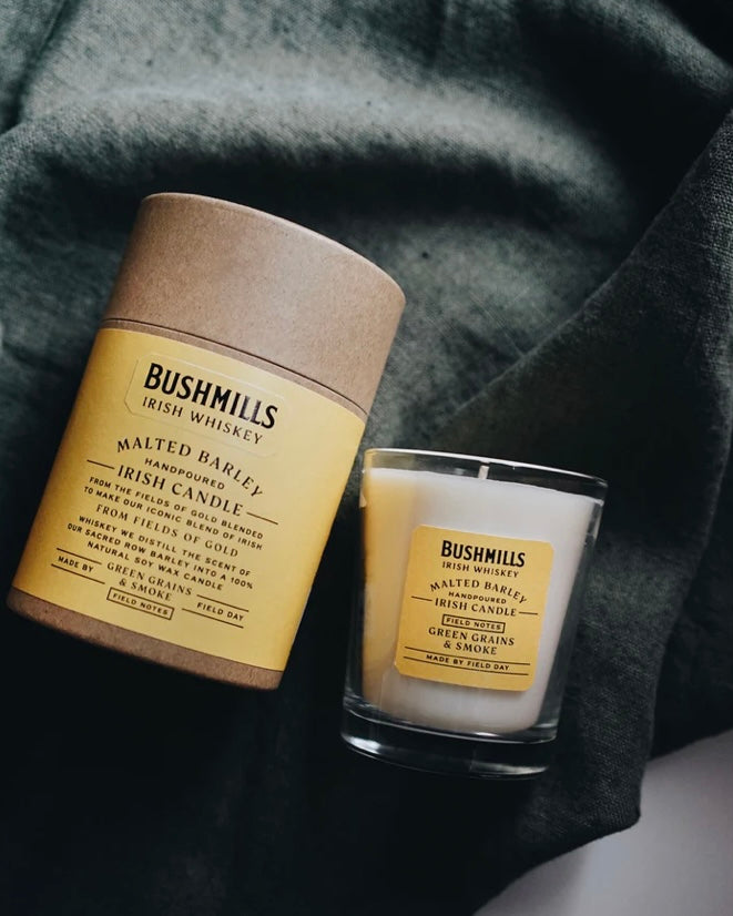 FieldDay X Bushmills Irish Whiskey Malted Barley Candle