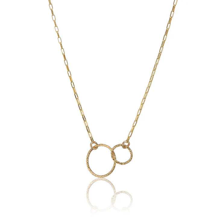 Interlock Pendant 14kt Goldfill