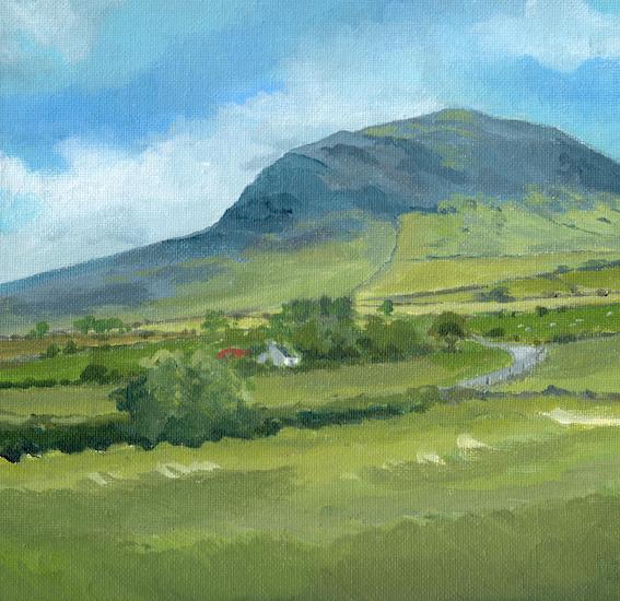 The Road To Slemish Print