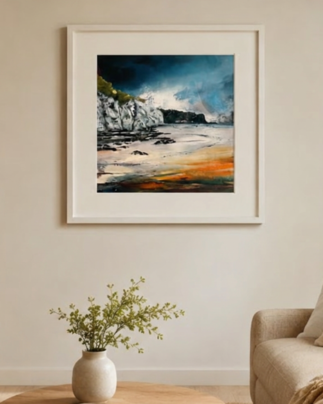 Nestled by the Sea - Whitepark Bay, Original Oil