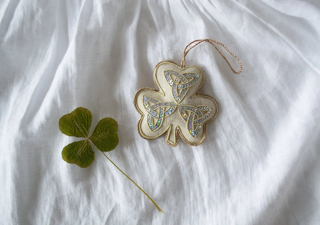 Irish Linen Shamrock