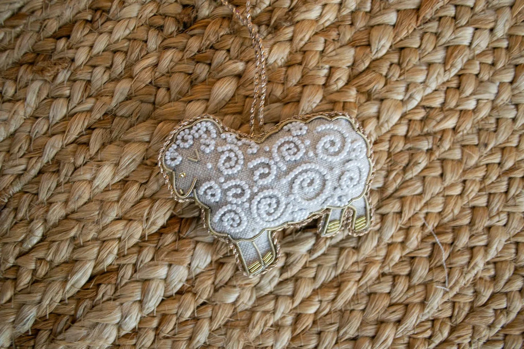 Irish Linen Handmade Sheep