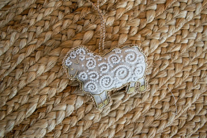 Irish Linen Handmade Sheep