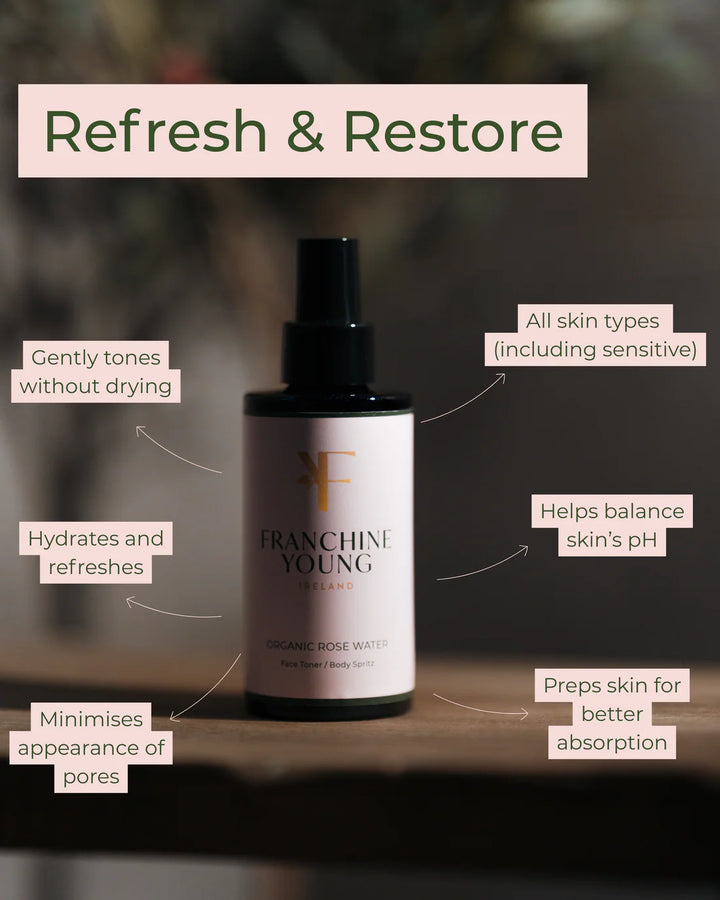Organic Rose Water Toner 50ml