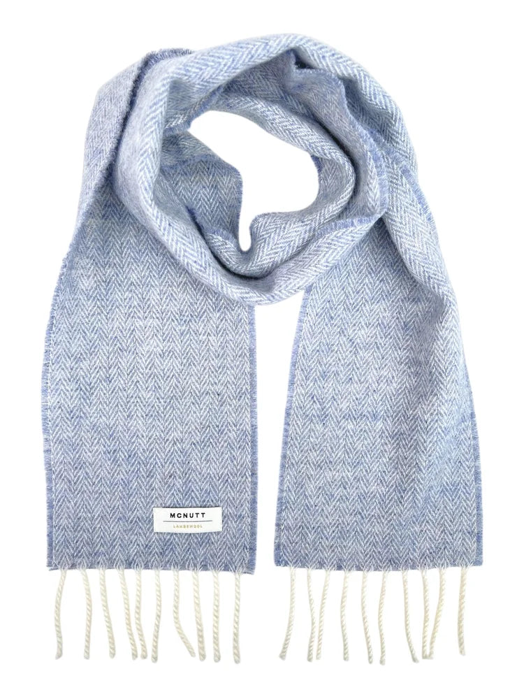 Merino Lambswool Kids Scarf in Smoke