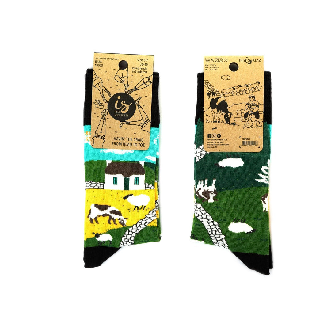 The Irish Landscape Socks