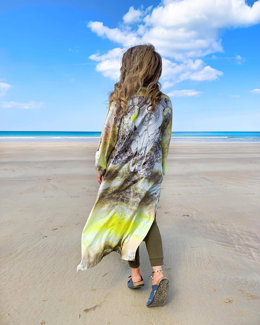 Queen Mebh Silk Kimono