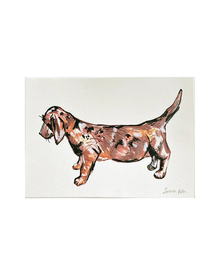 Sausage Dog Print