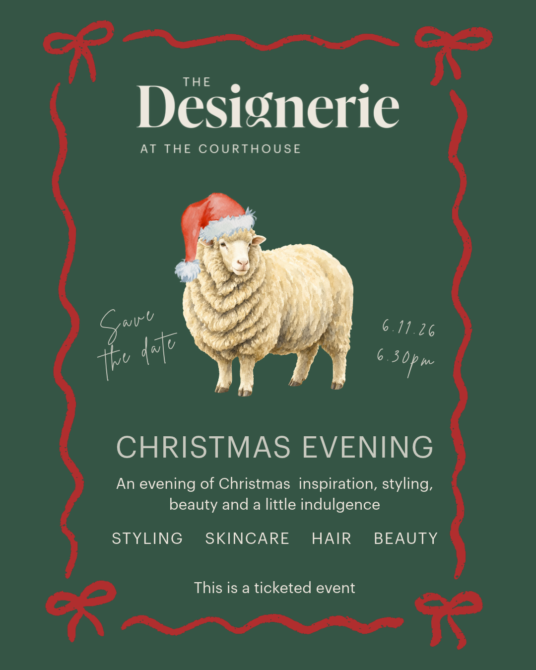 The Designerie Christmas Evening