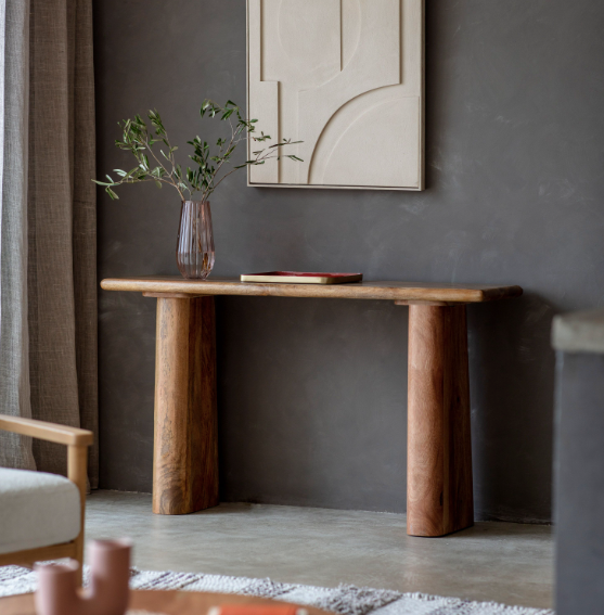 Hoffman Mango Wood Console Table