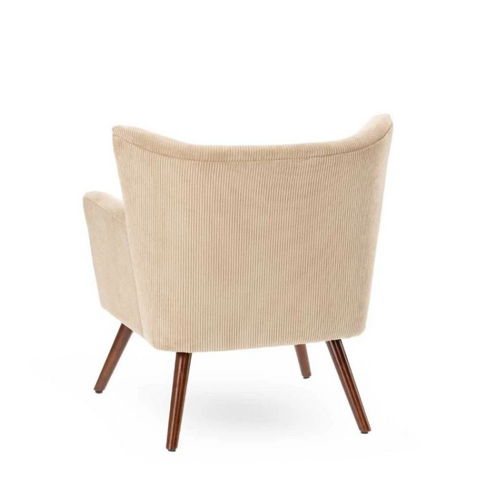 Wayne Armchair Beige Cord