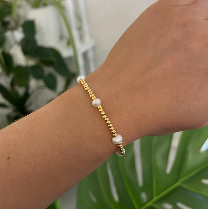 Gold Monaco Bracelet