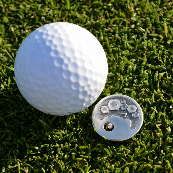 Limited Edition Silver Golf Ball Marker