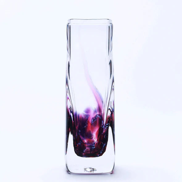 Berry Square Glass Vase - Small