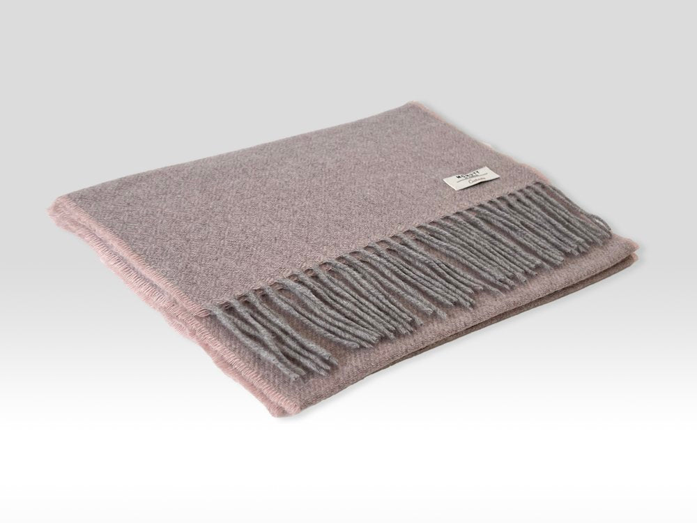 Cashmere Scarf in Smokey Pink