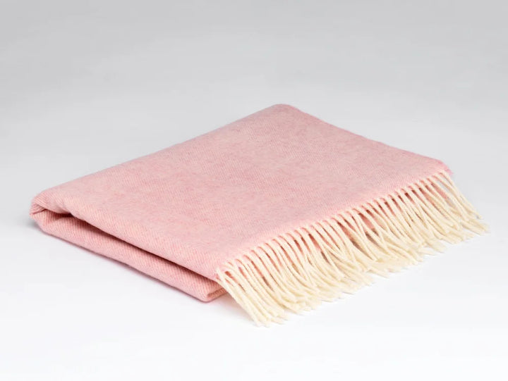 Merino Lambswool Pashmina Wrap in Candyfloss