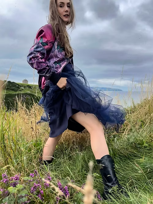 Banshee Dark Rose Bomber