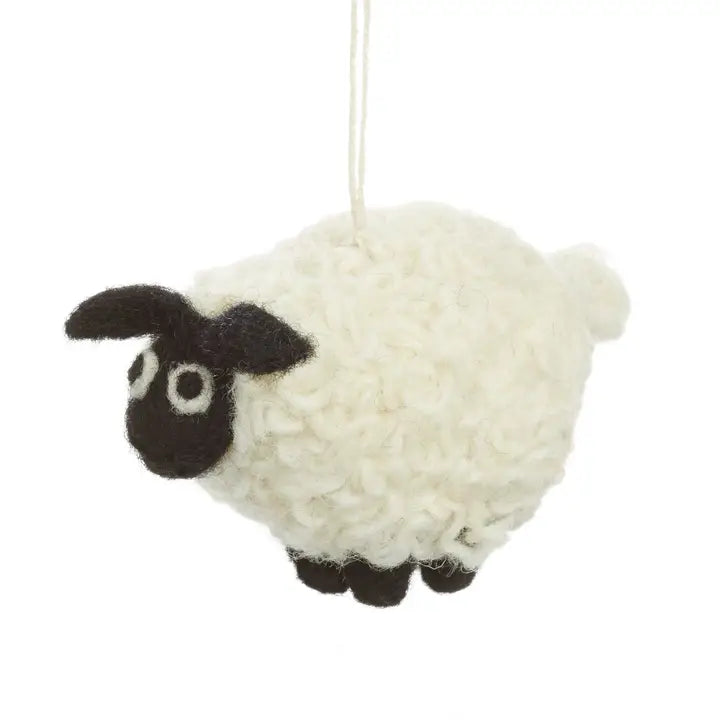 White Sheep Hanging Decoration