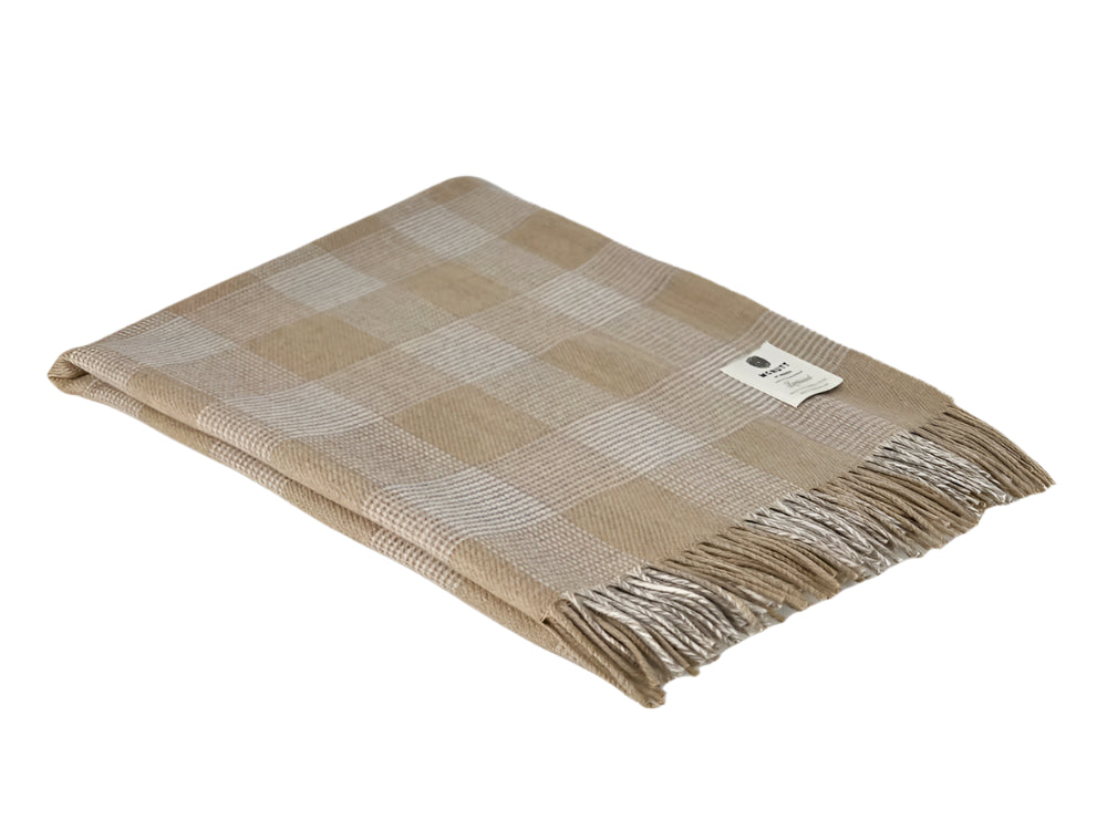 Merino Lambswool, Supersoft Throw  in Clodagh