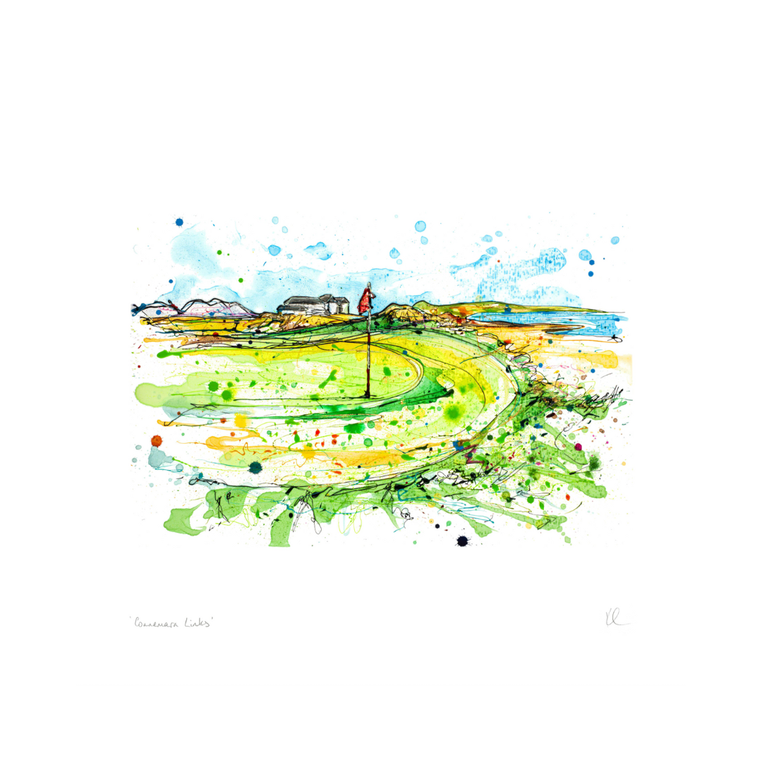 Connemara Links Unframed Print