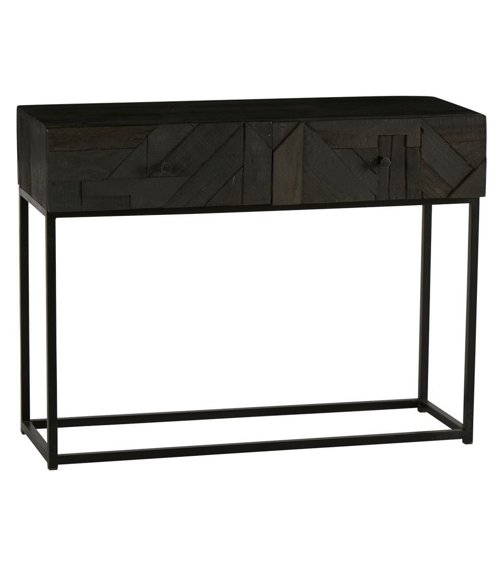 Villars Console in Dark Mangowood