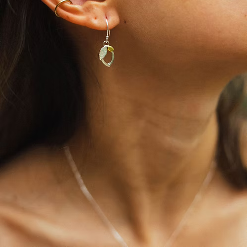 Crown of Laurel Hook Earrings