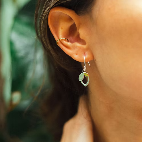 Crown of Laurel Hook Earrings