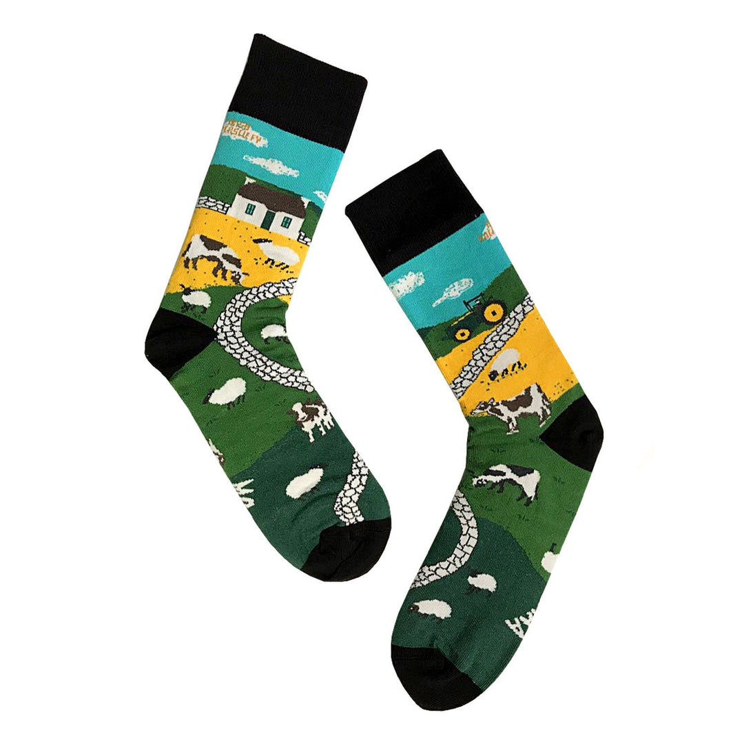 The Irish Landscape Socks